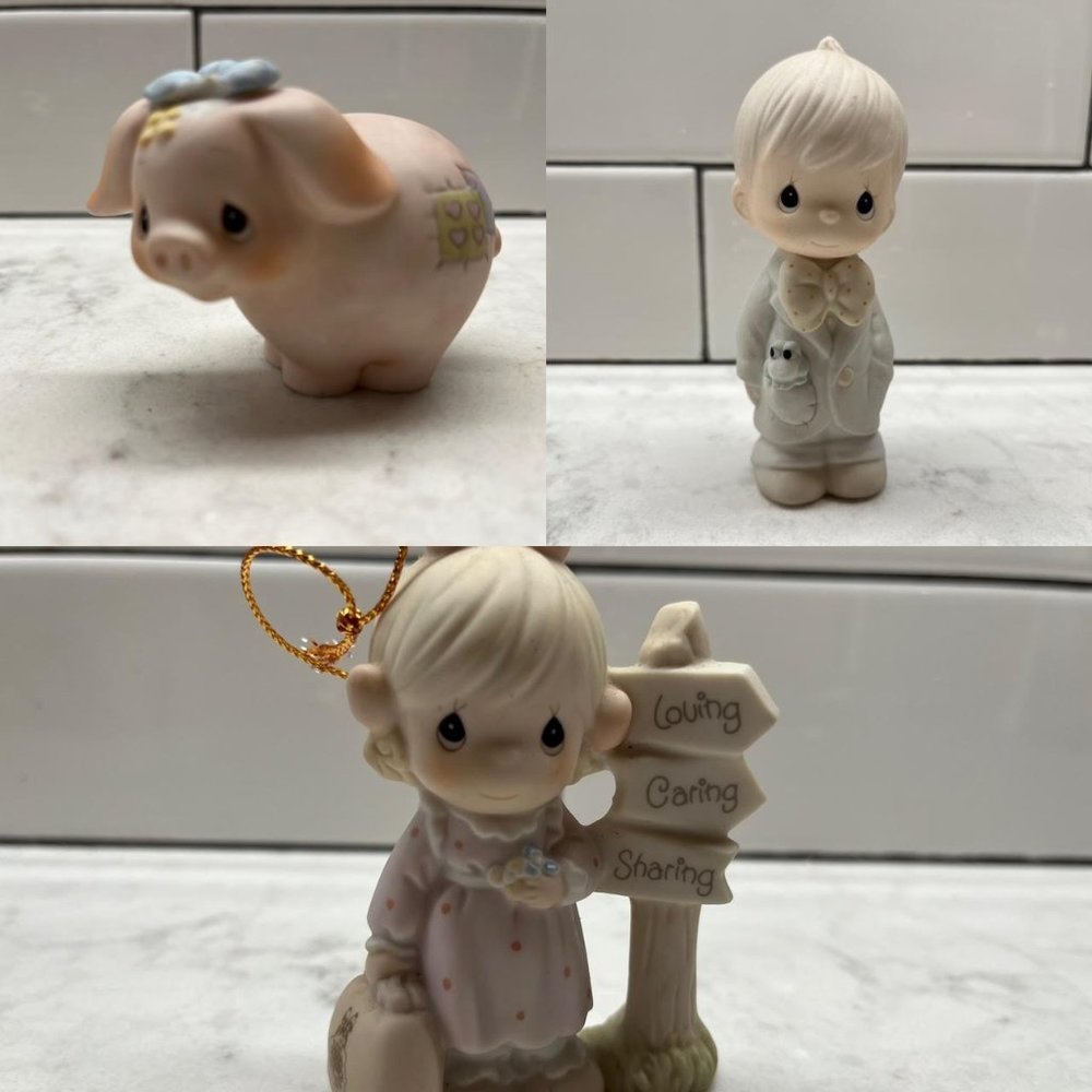(3) Precious Moments Figurines